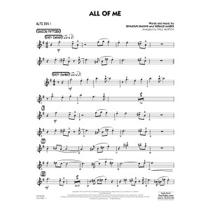 All of Me - Alto Sax 1