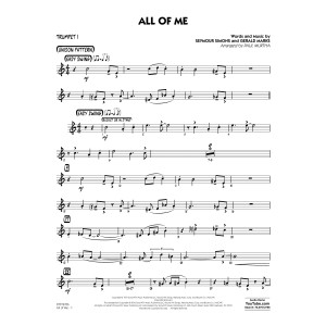 All of Me - Trumpet 1