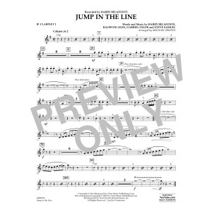 Jump in the Line - Bb Clarinet 2