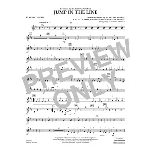 Jump in the Line - Eb Alto Clarinet