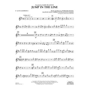 Jump in the Line - Eb Alto Saxophone 1
