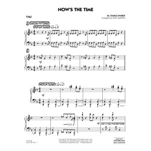 Now's the Time - Piano