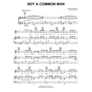 Not A Common Man