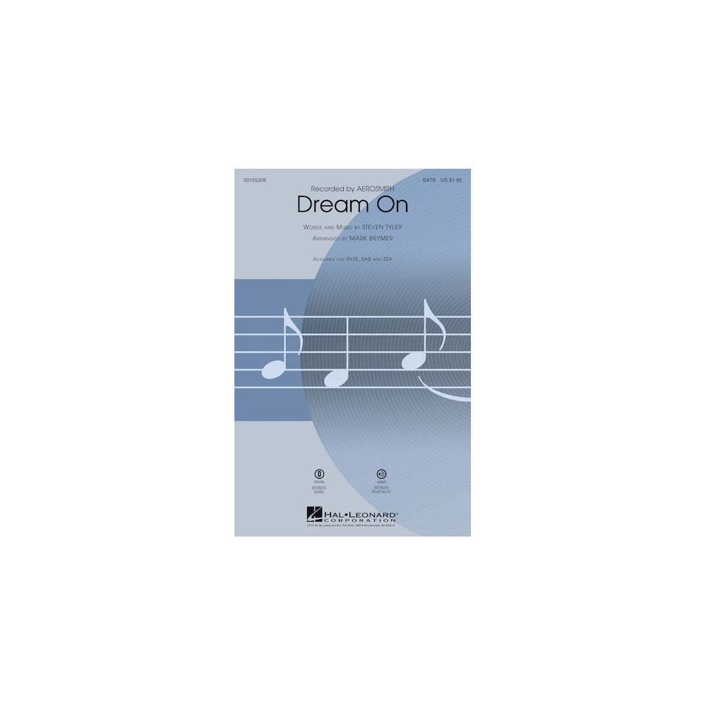 Dream On (arr. Mark Brymer) - Drums