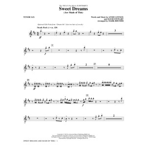 Sweet Dreams (Are Made of This) - Tenor Sax