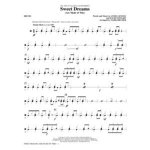 Sweet Dreams (Are Made of This) - Drums