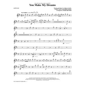 You Make My Dreams - Alto Sax