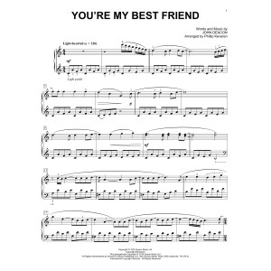 You're My Best Friend [Classical version] (arr. Phillip Keveren)