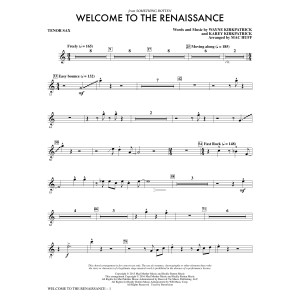 Welcome to the Renaissance - Tenor Sax