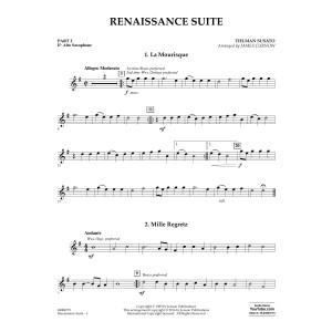 Renaissance Suite - Pt.2 - Eb Alto Saxophone