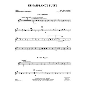 Renaissance Suite - Pt.3 - Eb Alto Sax/Alto Clar.