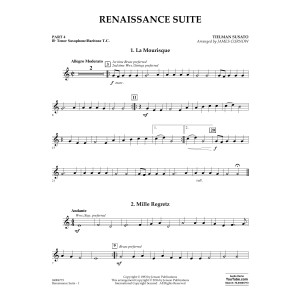 Renaissance Suite - Pt.4 - Bb Tenor Sax/Bar. T.C.
