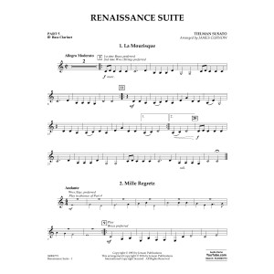 Renaissance Suite - Pt.5 - Bb Bass Clarinet