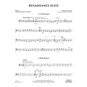 Renaissance Suite - Pt.5 - Trombone/Bar. B.C./Bsn.