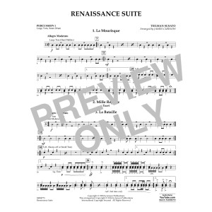 Renaissance Suite - Percussion 1