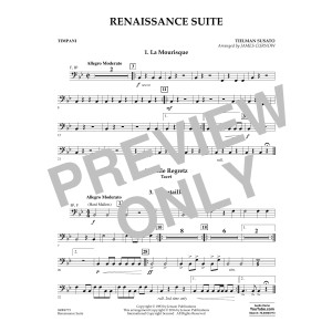 Renaissance Suite - Timpani