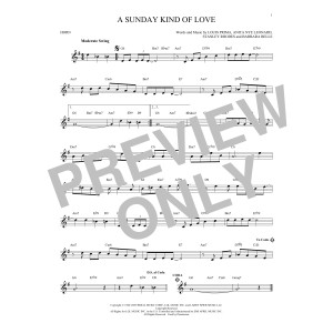 A Sunday Kind Of Love