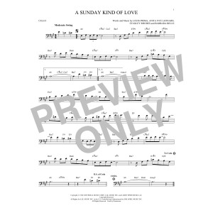 A Sunday Kind Of Love