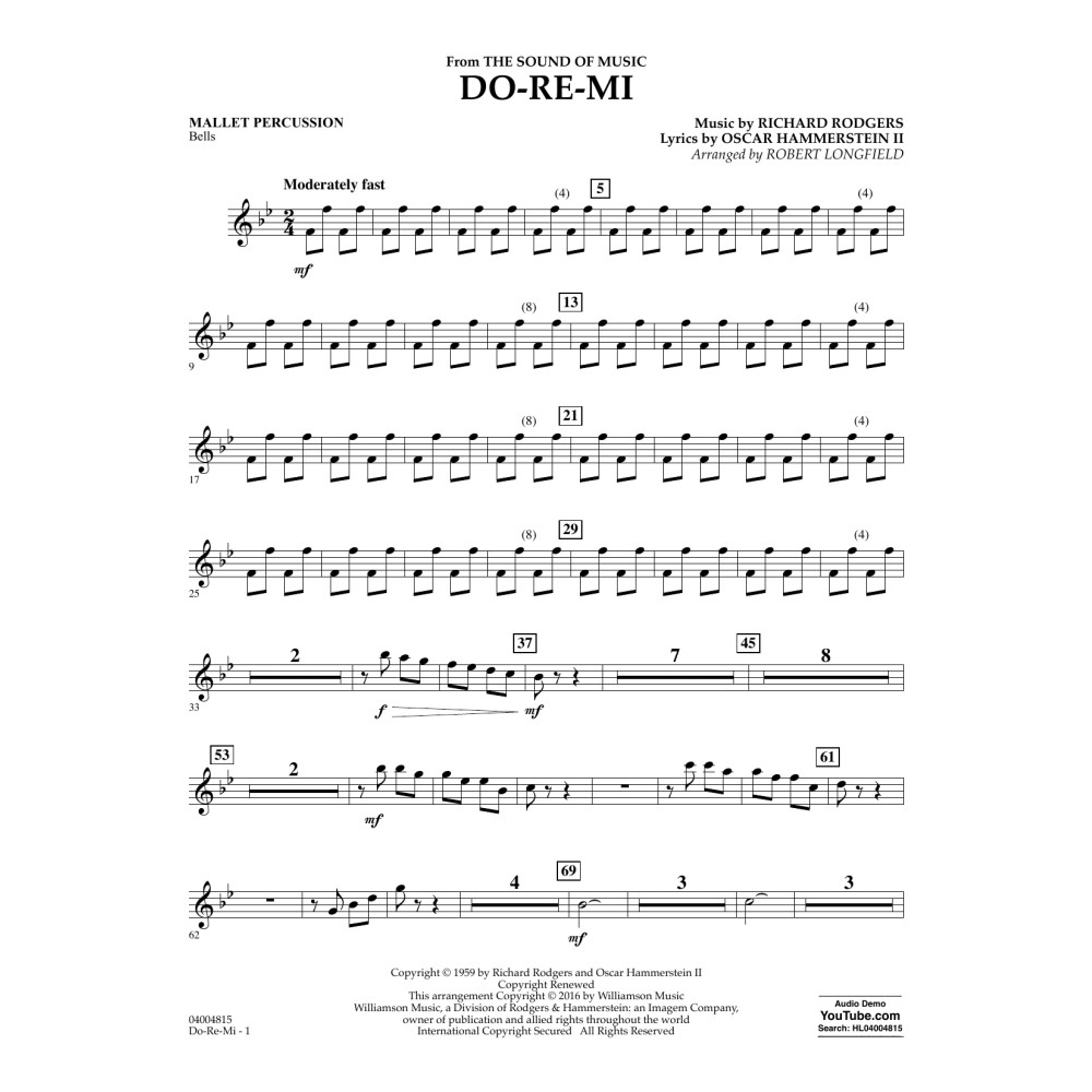 Do-Re-Mi (from The Sound of Music) - Mallet Percussion