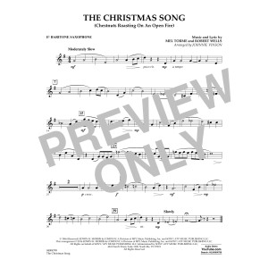 The Christmas Song (Chestnuts Roasting on an Open Fire) - Eb Baritone Saxophone