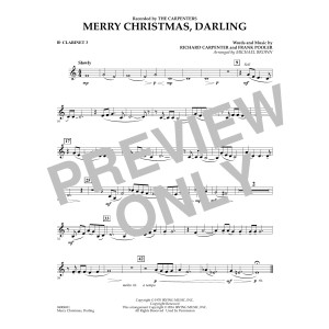 Merry Christmas, Darling - Bb Clarinet 3