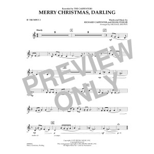 Merry Christmas, Darling - Bb Trumpet 2