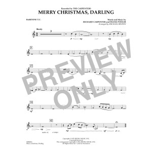 Merry Christmas, Darling - Baritone T.C.