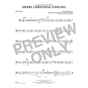 Merry Christmas, Darling - Bass