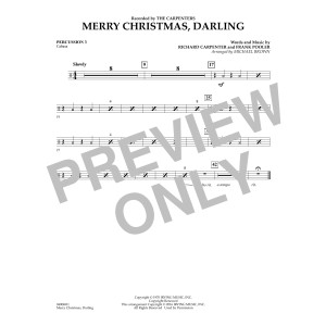 Merry Christmas, Darling - Percussion 3