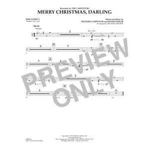 Merry Christmas, Darling - Percussion 2