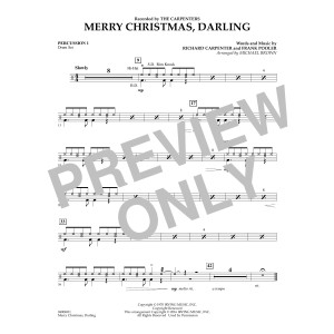 Merry Christmas, Darling - Percussion 1