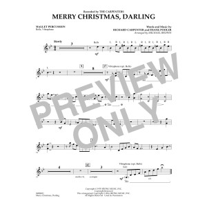 Merry Christmas, Darling - Mallet Percussion