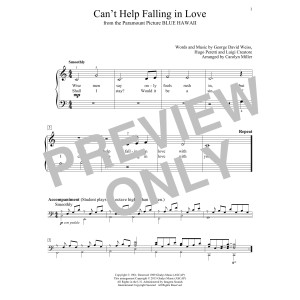 Can't Help Falling In Love