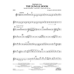 Highlights from The Jungle Book - Oboe