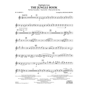 Highlights from The Jungle Book - Bb Clarinet 1