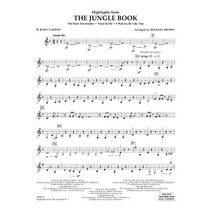 Highlights from The Jungle Book - Bb Bass Clarinet