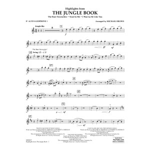 Highlights from The Jungle Book - Eb Alto Saxophone 1