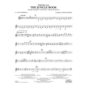 Highlights from The Jungle Book - Eb Alto Saxophone 2
