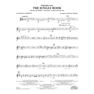 Highlights from The Jungle Book - Eb Baritone Saxophone