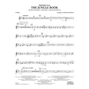 Highlights from The Jungle Book - F Horn