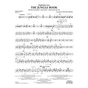 Highlights from The Jungle Book - Percussion 1