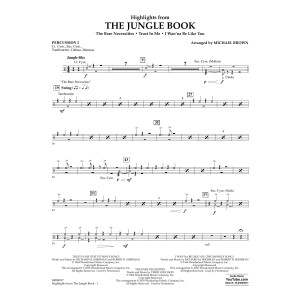 Highlights from The Jungle Book - Percussion 2