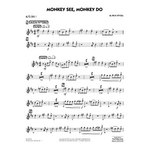 Monkey See, Monkey Do - Alto Sax 1