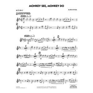 Monkey See, Monkey Do - Alto Sax 2