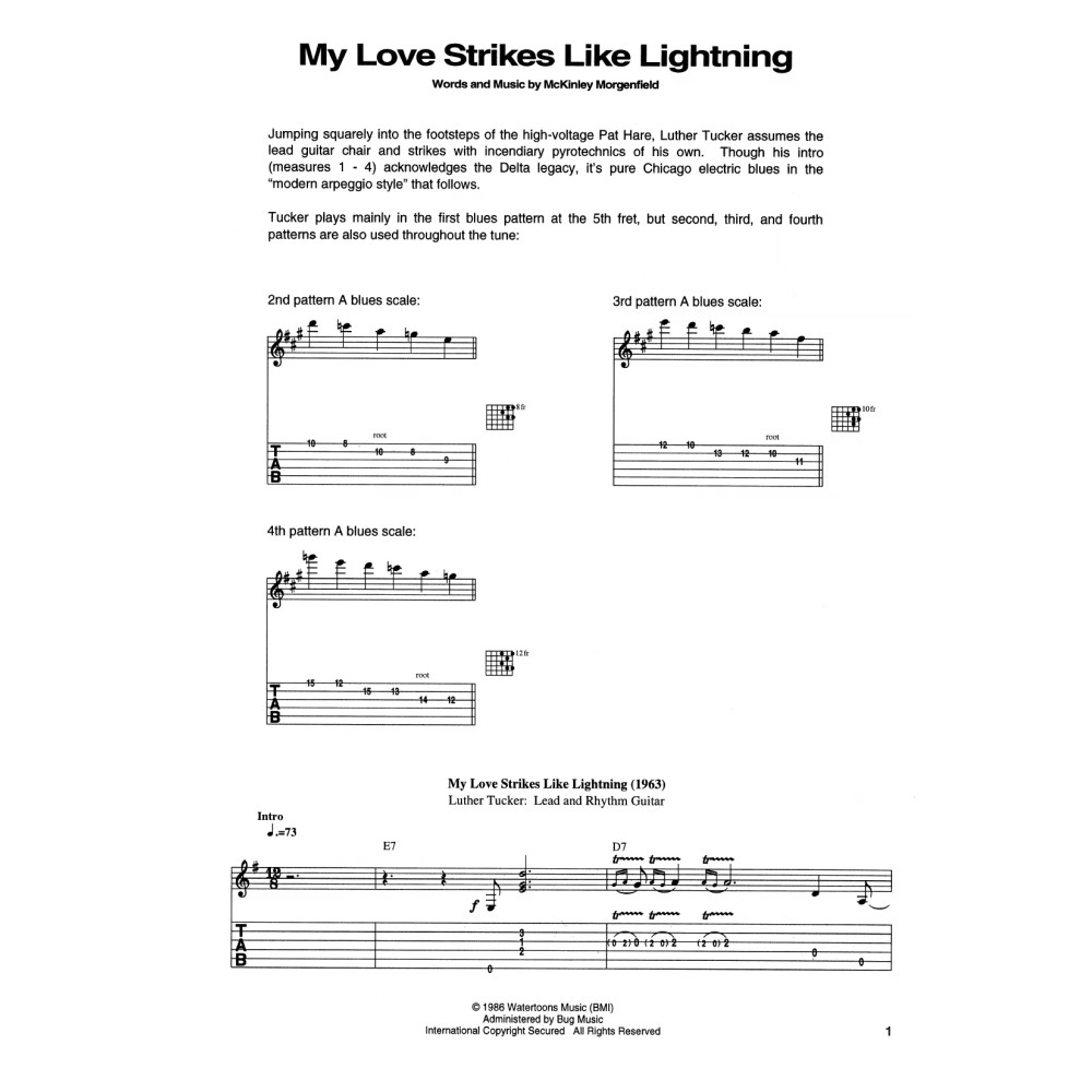 My Love Strikes Like Lightning