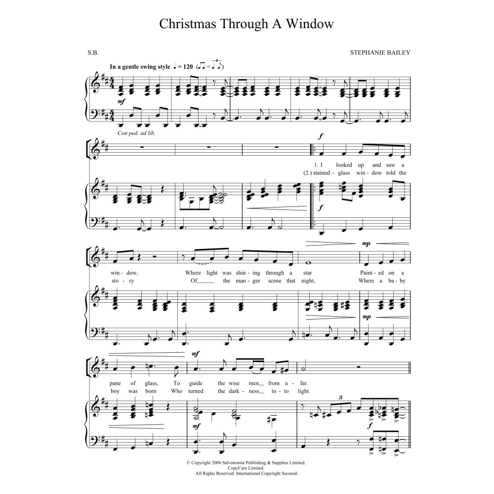 Christmas Through A Window