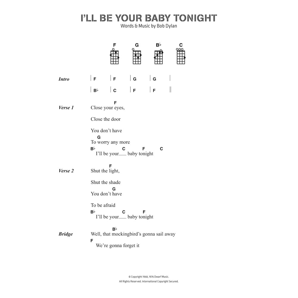 I'll Be Your Baby Tonight