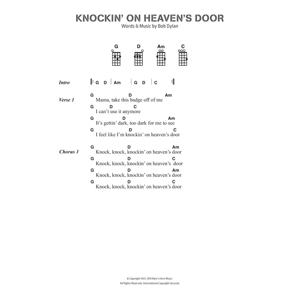 Knockin' On Heaven's Door
