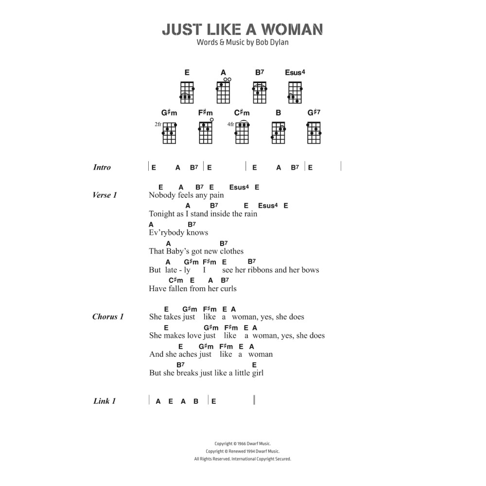 Just Like A Woman