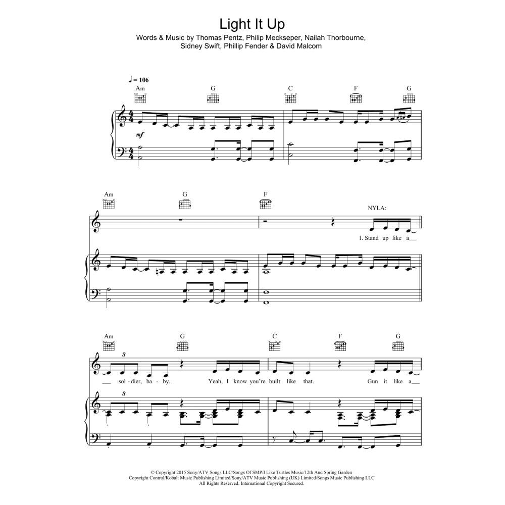 Light It Up (featuring Nyla and Fuse ODG)
